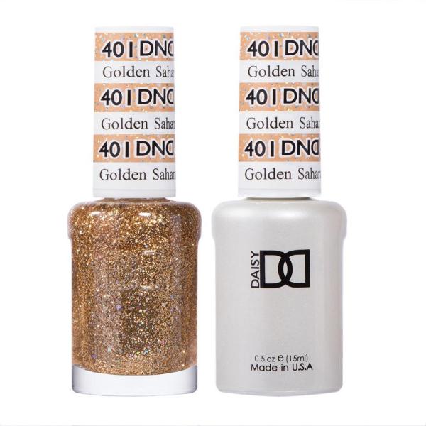 DND DC Gel & Lacquer Duo Golden Sahara Star #401