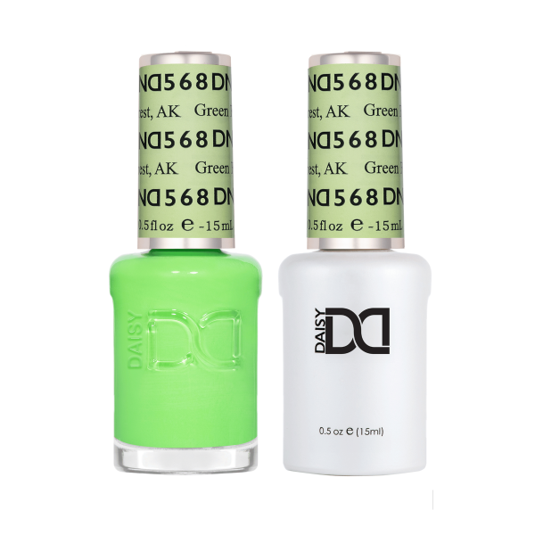 DND DC Gel & Lacquer Duo Green Forest AK #568