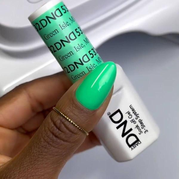 DND DC Gel & Lacquer Duo Green Isle #532