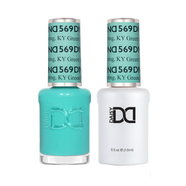 DND DC Gel & Lacquer Duo Green Spring #569
