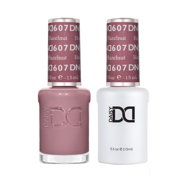 DND DC Gel & Lacquer Duo Hazelnut #607