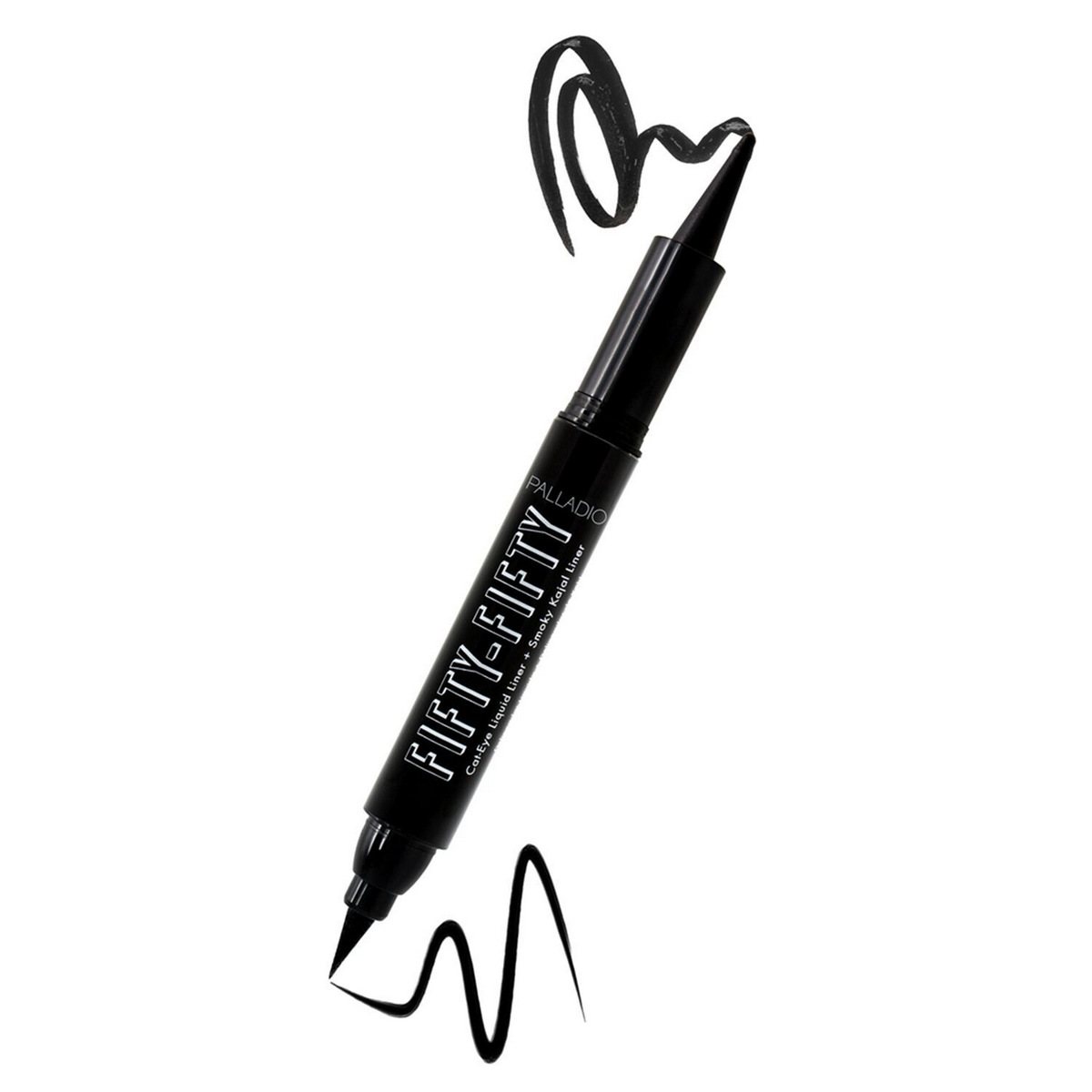 PALLADIO Fifty-Fifty Cat Eye Liquid Liner + Smoky