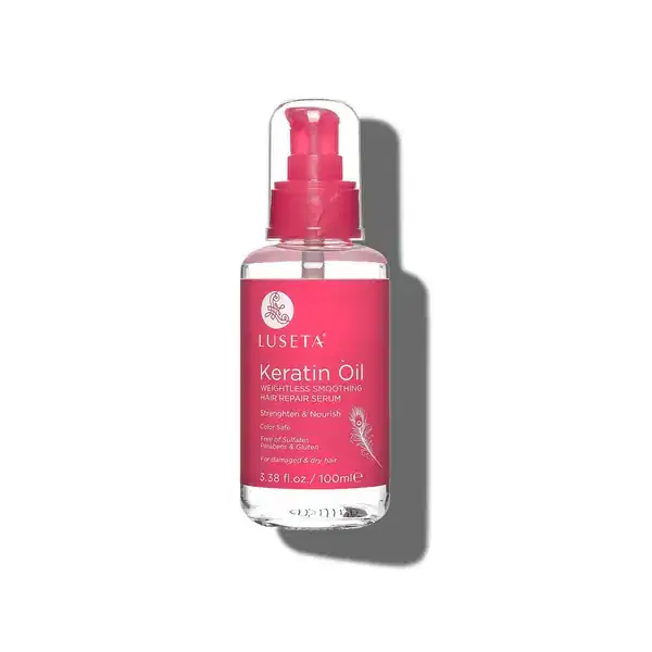 LUSETA Keratin Oil Hair Repair Sreum Oil Treatment 3.38 oz / 100 ml
