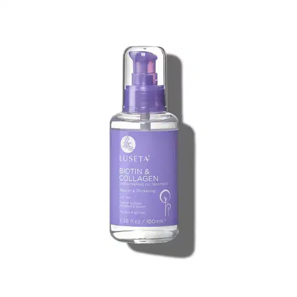 LUSETA Biotin & Collagen Strengthening Oil Treatment 3.38 oz / 100 ml