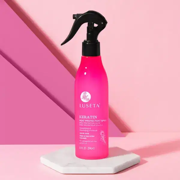 LUSETA Keratin Heat Protector Spray 8.5 oz / 251 ml