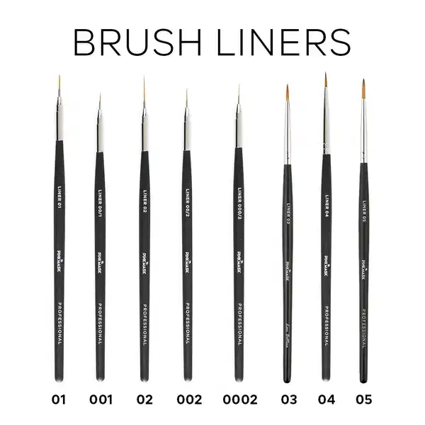 PINK MASK Brush Liner 000/2
