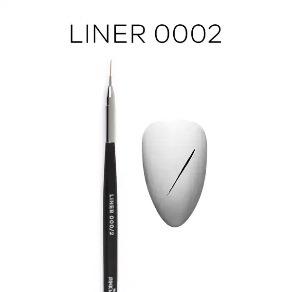 PINK MASK Brush Liner 000/2