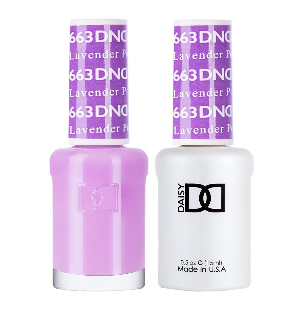 DND DC Gel & Lacquer Duo Lavender Pop #663