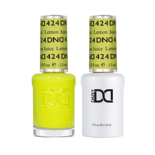 DND DC Gel & Lacquer Duo Lemon Juice #424