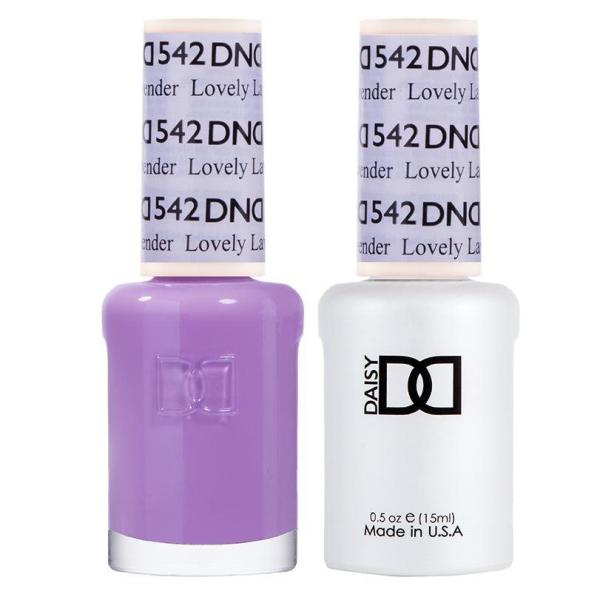DND DC Gel & Lacquer Duo Lovely Lavender #542