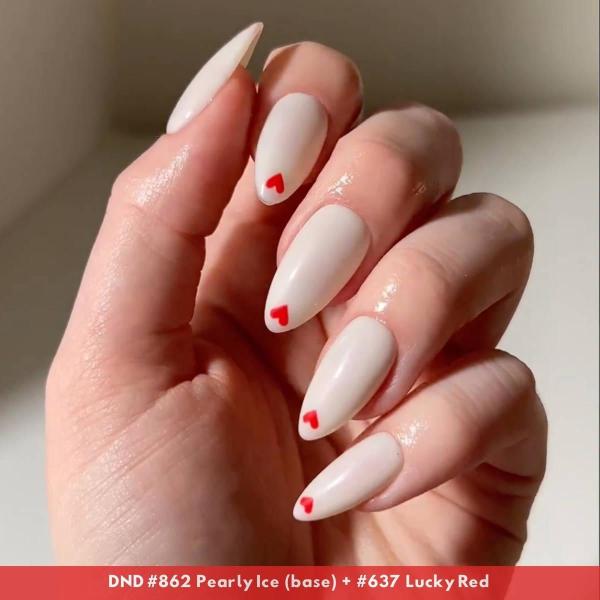 DND DC Gel & Lacquer Duo Lucky Red #637
