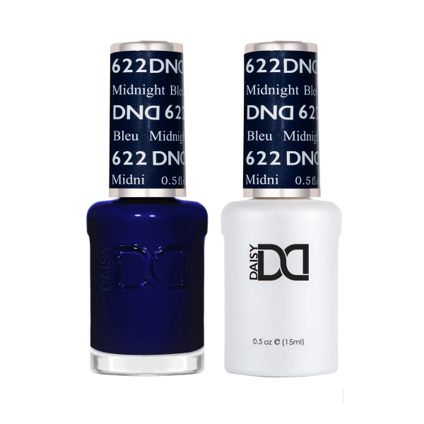 DND DC Gel & Lacquer Duo Midnight Blue #622