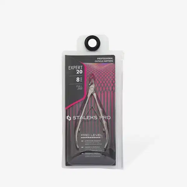 STALEKS Professional Cuticle Nippers 8 mm Full Jaw