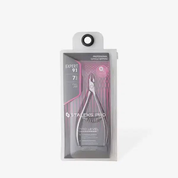 STALEKS Professional Cuticle Nippers 7 Straight Cutting Edges With An Inclination