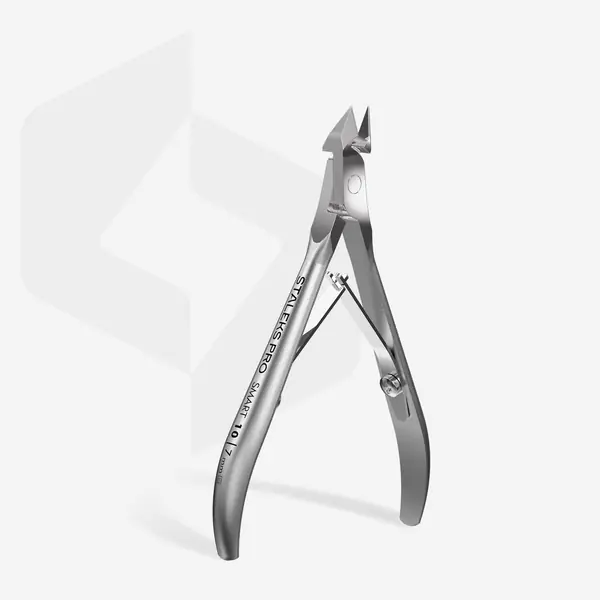 STALEKS Professional Cuticle Nippers Full Jar 7mm Blades Diamond Sharpened by Hand