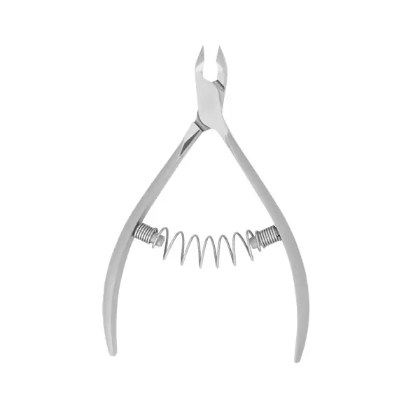 STALEKS Professional Cuticle Nippers 1/2 Jar 5 mm Inclined Straight Cutting Edges