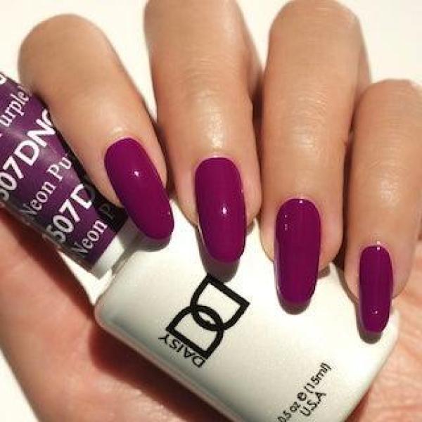 DND DC Gel & Lacquer Duo Neon Purple #507