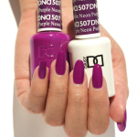 DND DC Gel & Lacquer Duo Neon Purple #507