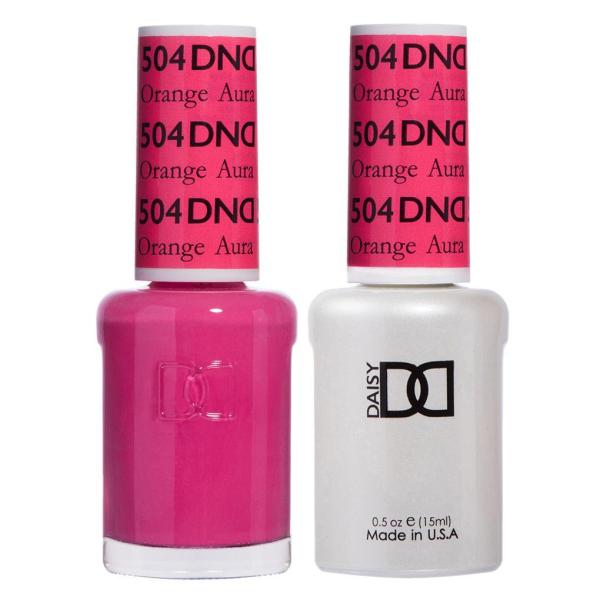 DND DC Gel & Lacquer Duo Orange Aura #504