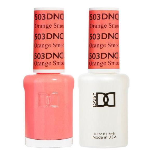 DND DC Gel & Lacquer Duo Orange Smoothie #503