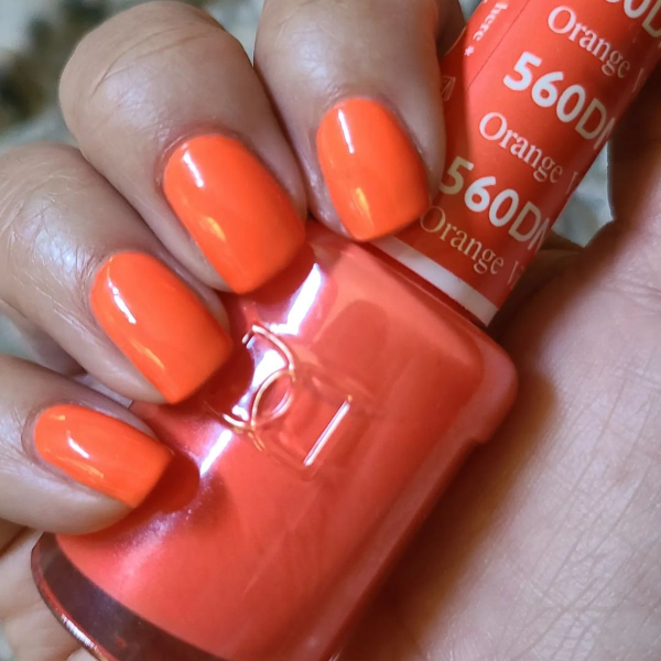 DND DC Gel & Lacquer Duo Orange Ville #560
