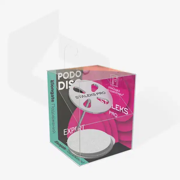 STALEKS Pedicure disc Podosic L Expert & set of di Grit 5 pcs 10 mm
