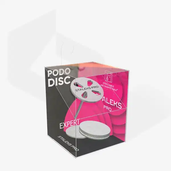 STALEKS Pedicure disc Podosic M Expert & set of di files 180 grit 5 pcs (20mm)