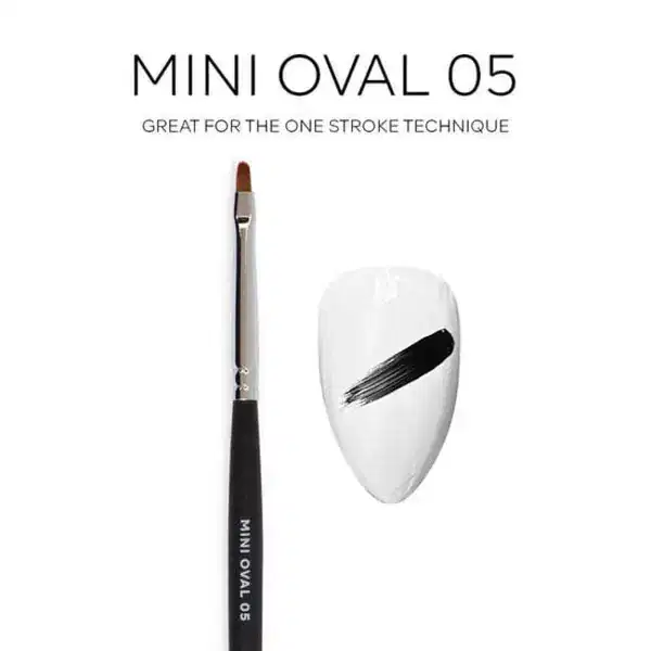 PINK MASK Brush Mini Oval 05