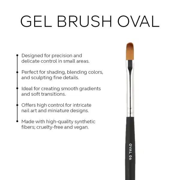 PINK MASK Brush Oval 06