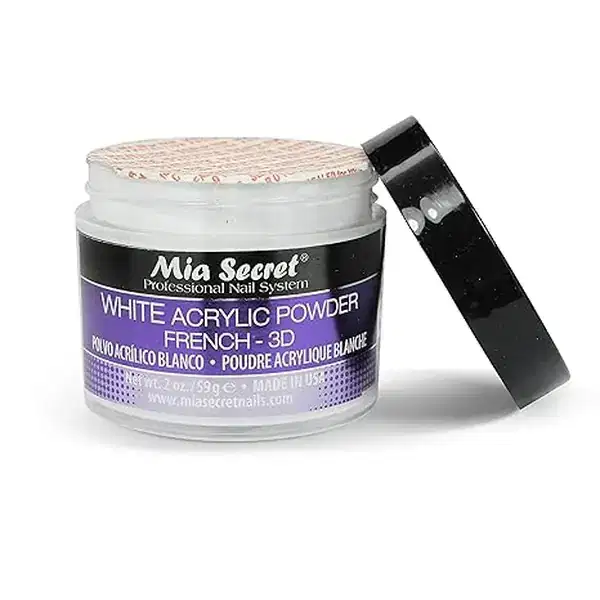 MIA SECRET White Acrylic Powder 2 Oz