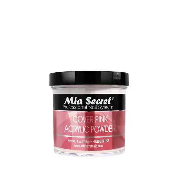 MIA SECRET Pink Acrylic Cover 4 Oz