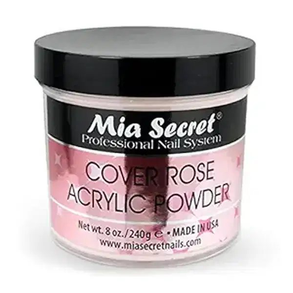 MIA SECRET Acrylic Cover Rose 8 Oz