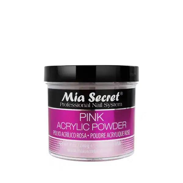 MIA SECRET Pink Acrylic Powder 8 Oz