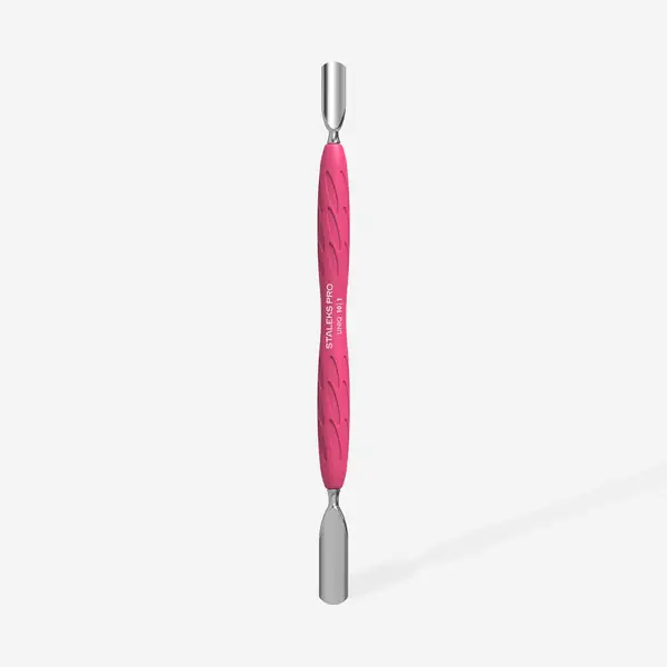 STALEKS Manicure pusher Gummy w/silicone rounded w