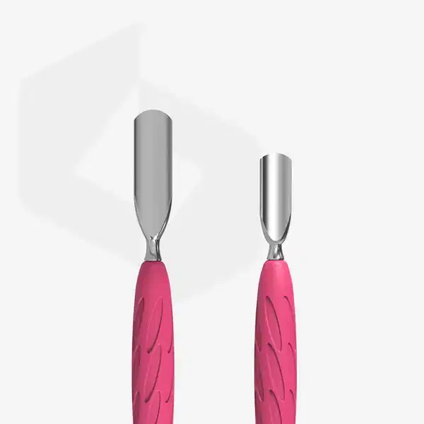 STALEKS Manicure pusher Gummy w/silicone rounded w