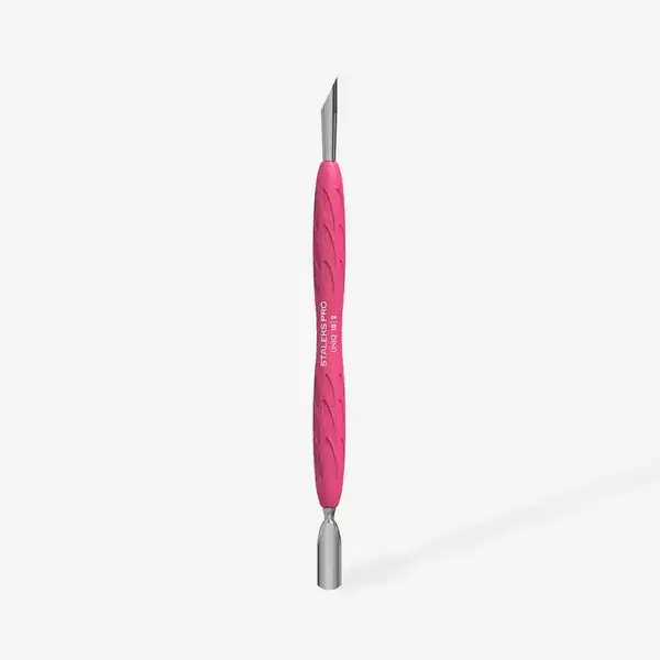 STALEKS Manicure pusher Gummy w/silicone rounded n er