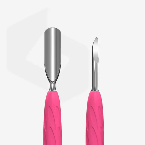 STALEKS Manicure pusher Gummy w/silicone rounded w cleaner