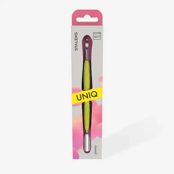 STALEKS Manicure pusher Gummy w/silicone rounded w cleaner