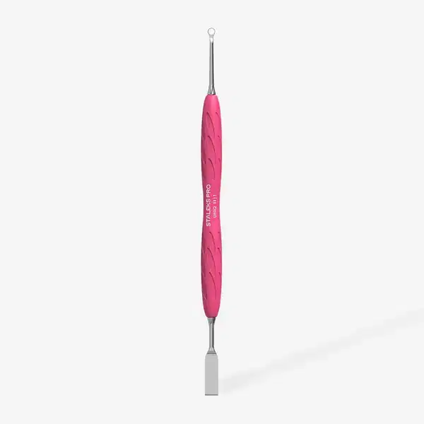 STALEKS Manicure pusher Gummy w/silicone straight