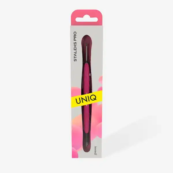 STALEKS Manicure pusher Gummy w/silicone beveled &