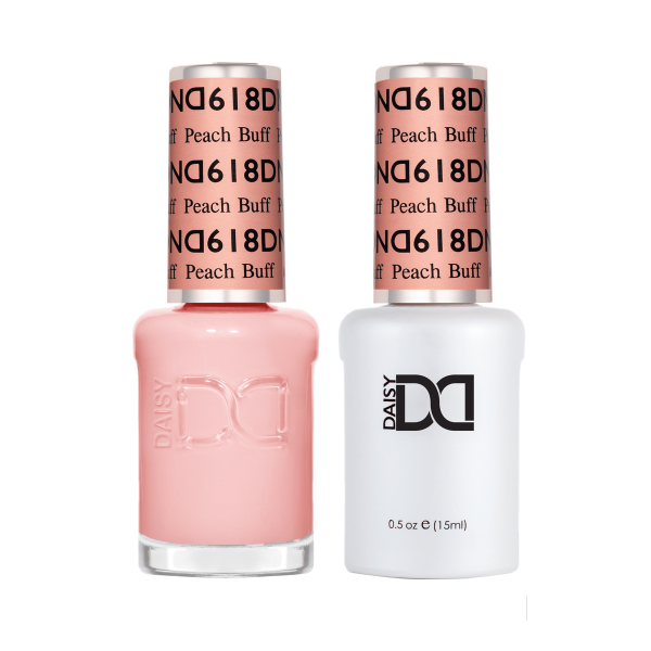 DND DC Gel & Lacquer Duo Peach Buff #618