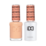 DND DC Gel & Lacquer Duo Peach Cream #587