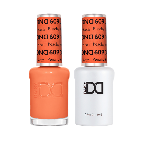 DND DC Gel & Lacquer Duo Peachy Keen #609