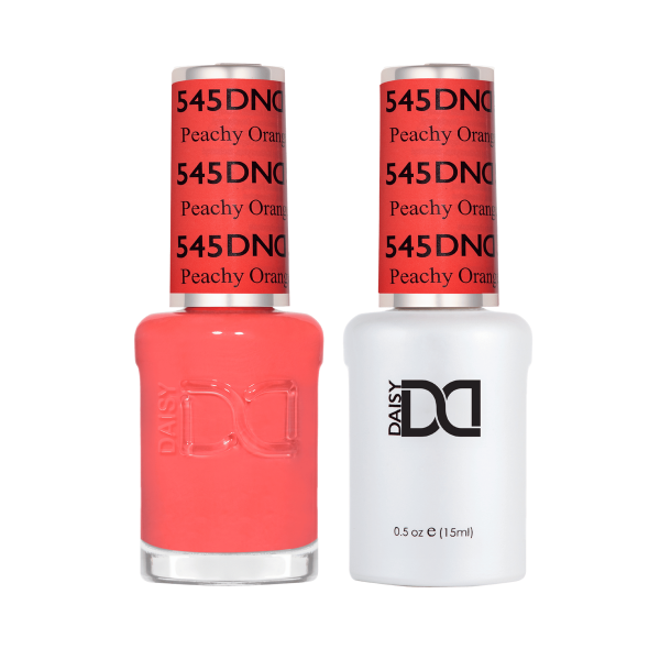 DND DC Gel & Lacquer Duo Peachy Orange #545