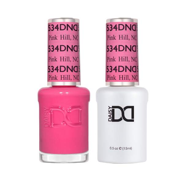 DND DC Gel & Lacquer Duo Pink Hill #534