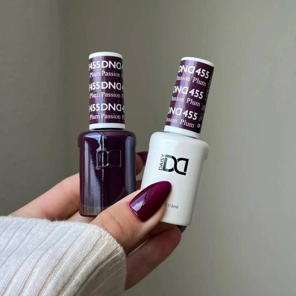 DND DC Gel & Lacquer Duo Plum Passion #455