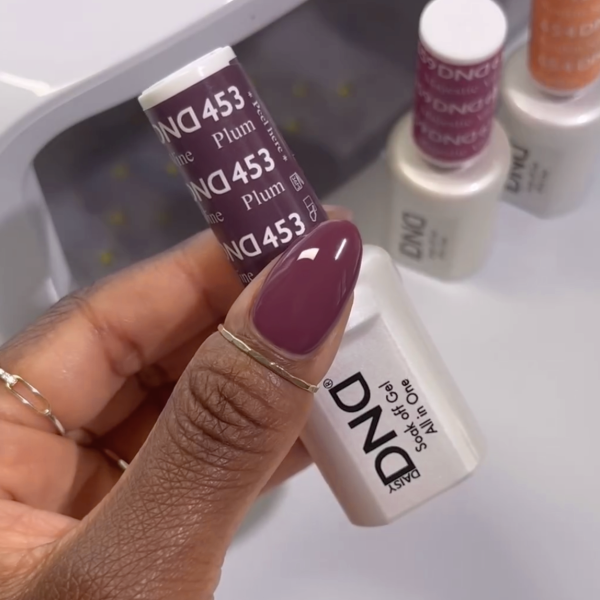 DND DC Gel & Lacquer Duo Plum Wine #453