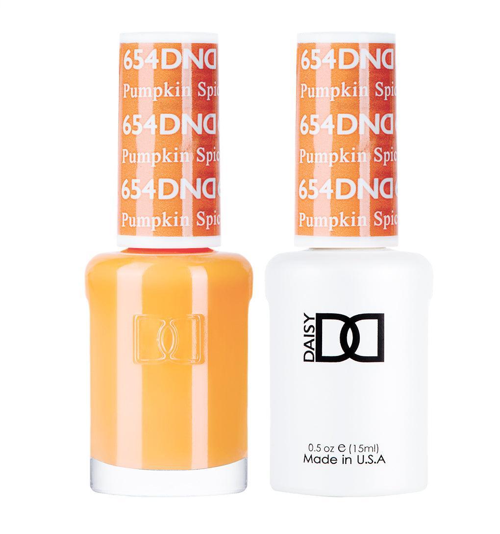 DND DC Gel & Lacquer Duo Pumpkin Spice #654