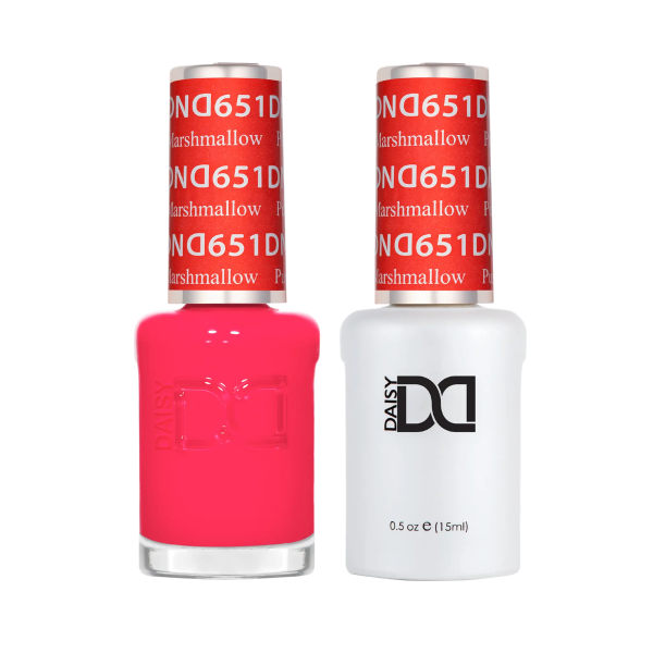 DND DC Gel & Lacquer Duo Punch Marshmallow #651
