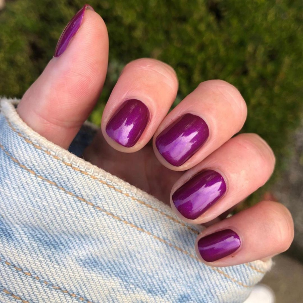 DND DC Gel & Lacquer Duo Purple Glass #703